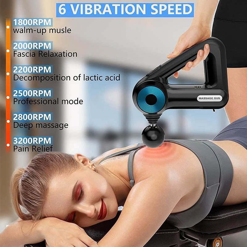 Pistolet de Massage Pro – Relaxation & Récupération 💪