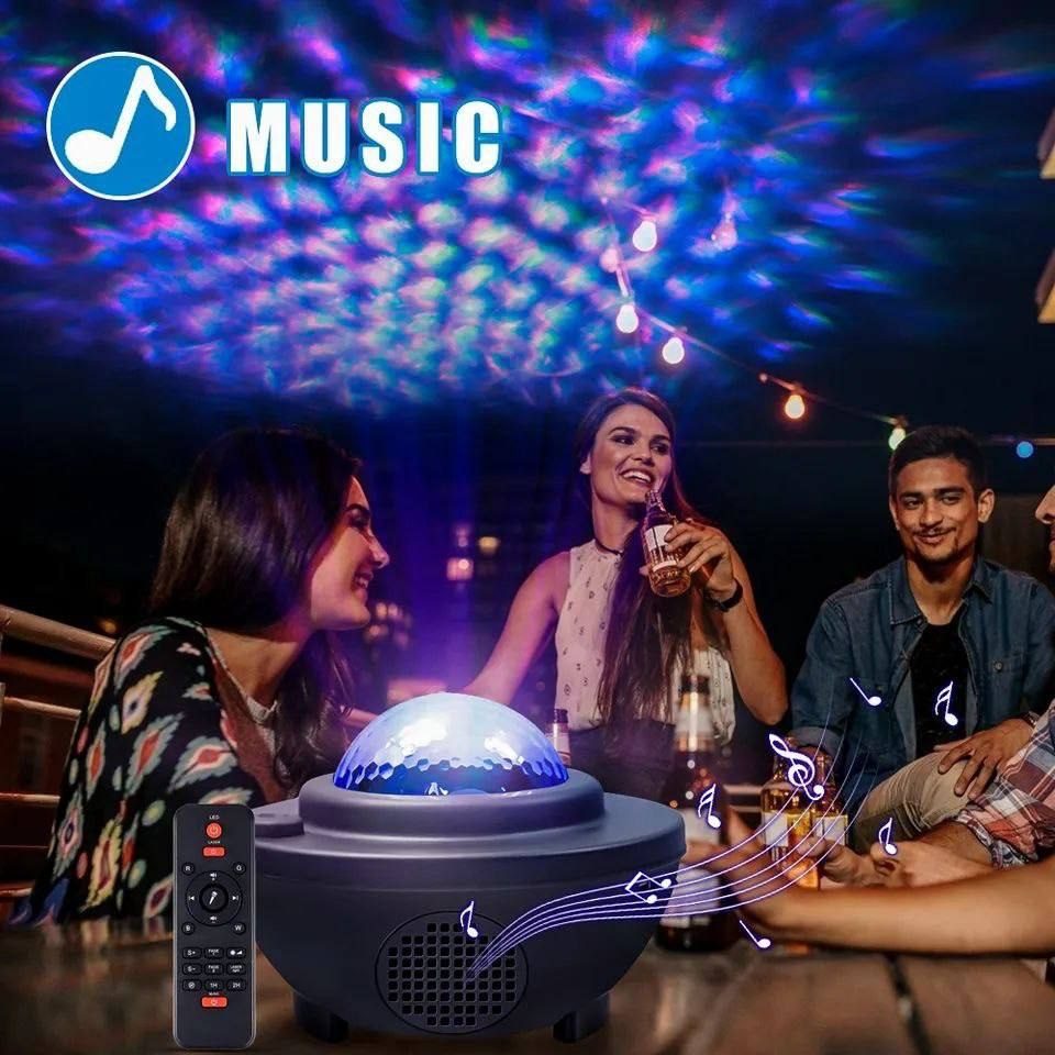 Projecteur Galaxy LED avec Musique