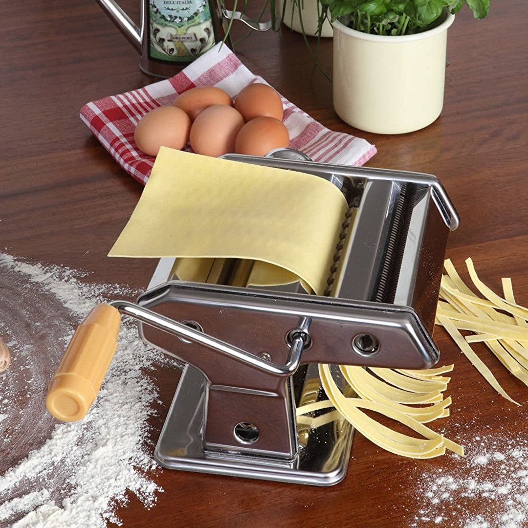 Machine à Pâtes Manuelle 2-en-1 – Maison & Cuisine 🍝