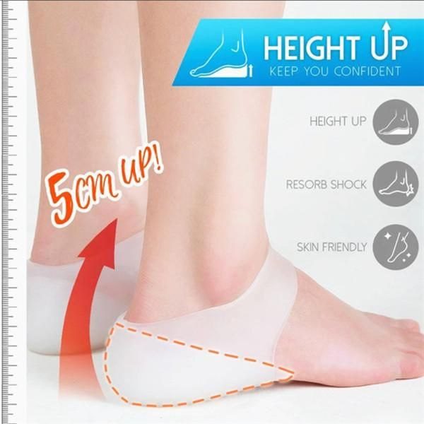 Semelles Invisibles Rehausseur de Taille (Silicone)