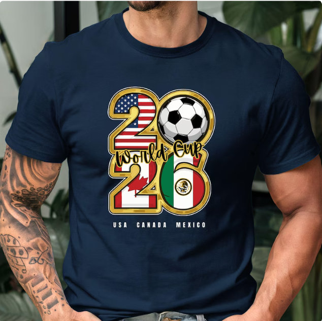 T-shirt word cup 2026