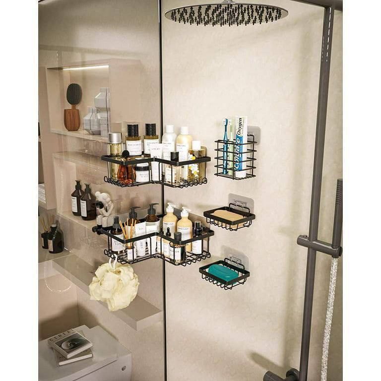 Étagère d’Angle Salle de Bain 5 Pièces – Corner Shower Caddy image 5