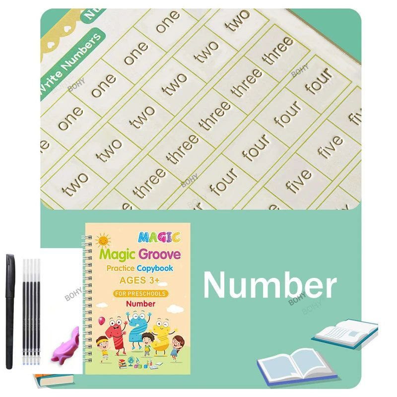 Magic Copybook – Cahier d’écriture magique للأطفال (3+ سنوات) صورة 3