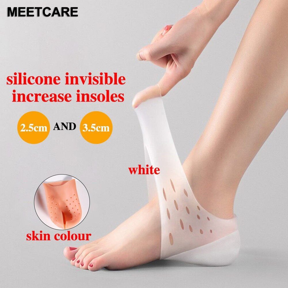 Semelles Invisibles Rehausseur de Taille (Silicone) image 3