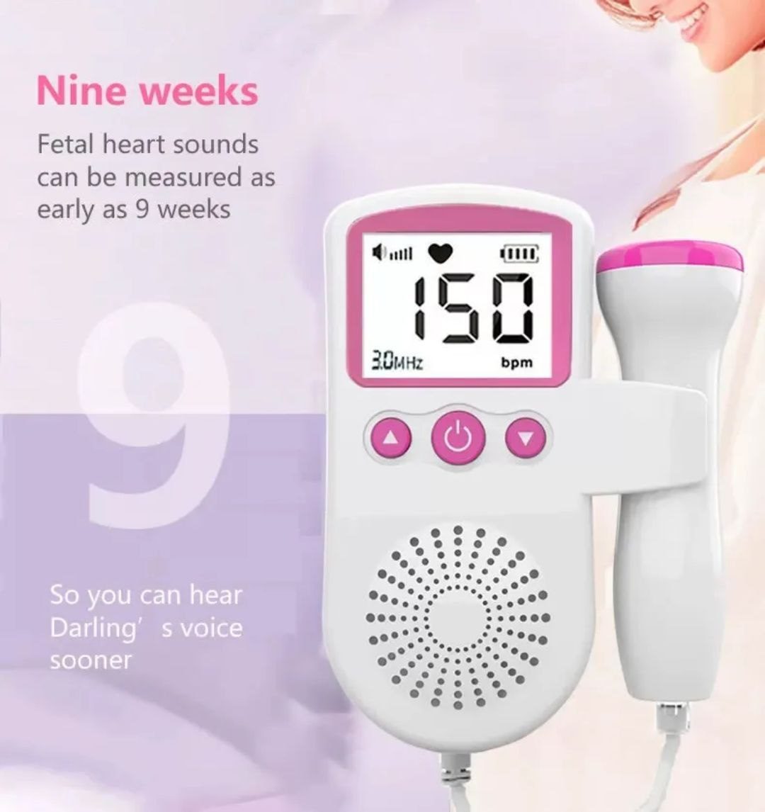 Doppler Fœtal Portable – Écoute du Battement de Bébé 💖 image 4