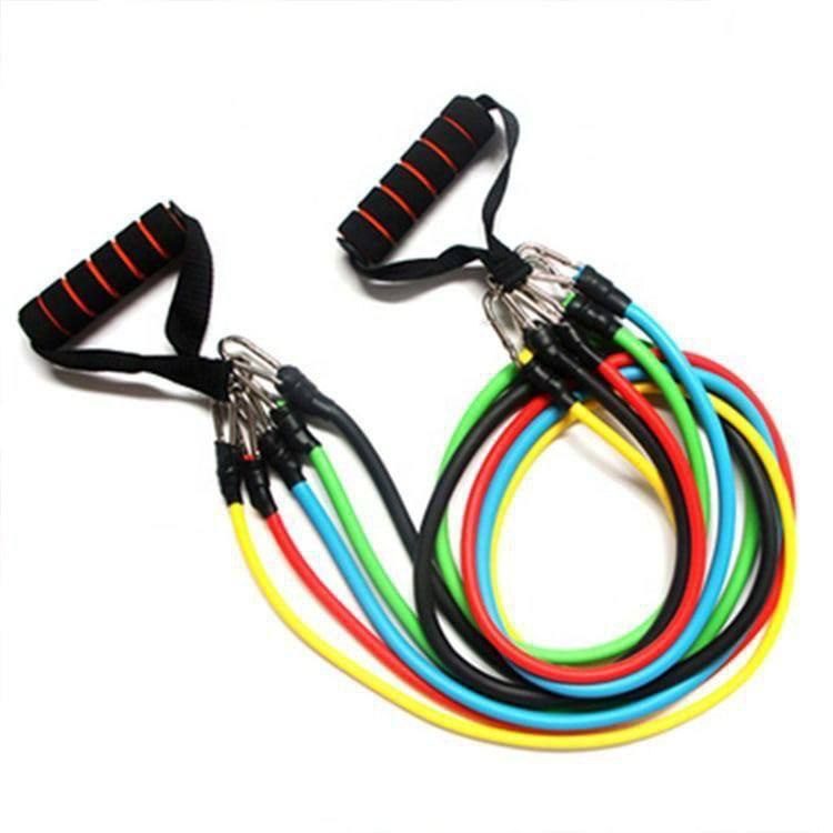 Kit Bandes de Résistance Fitness (11 pièces) – Musculation & Sport à Domicile image 4