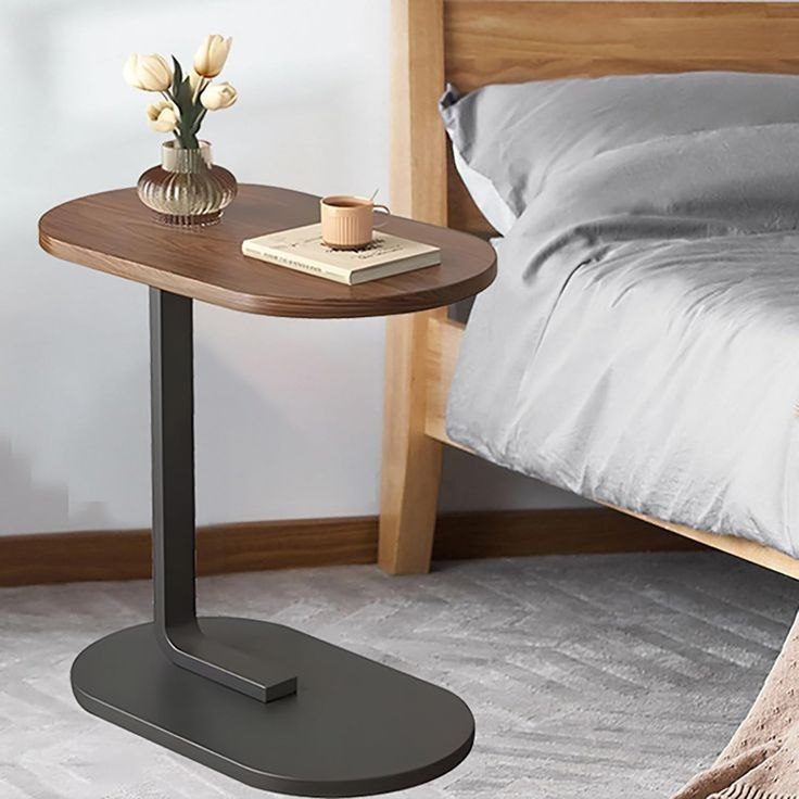 Table d’appoint multifonction en forme C image 6