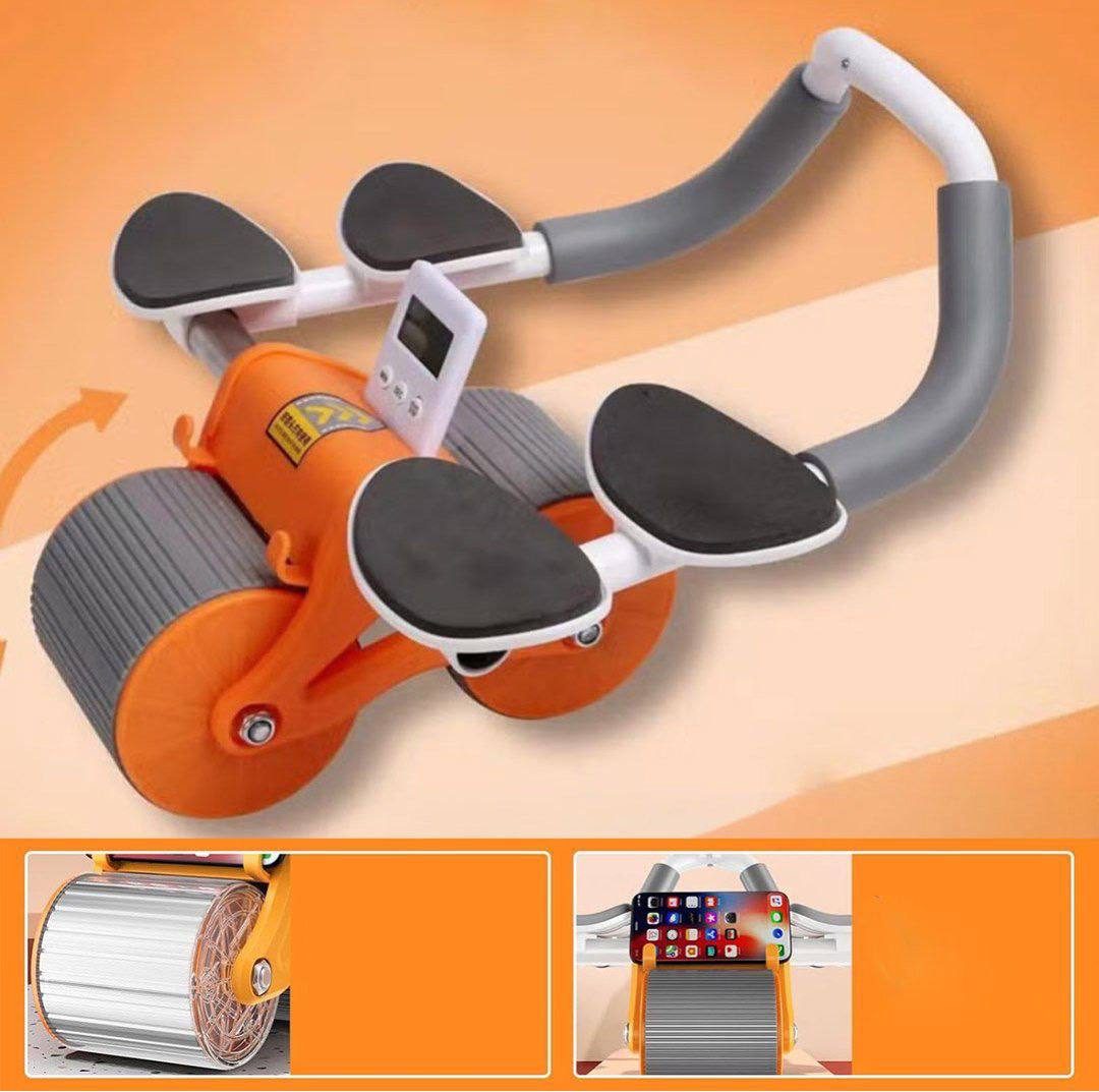 Roue Abdominale Fitness avec Support et Compteur صورة 2