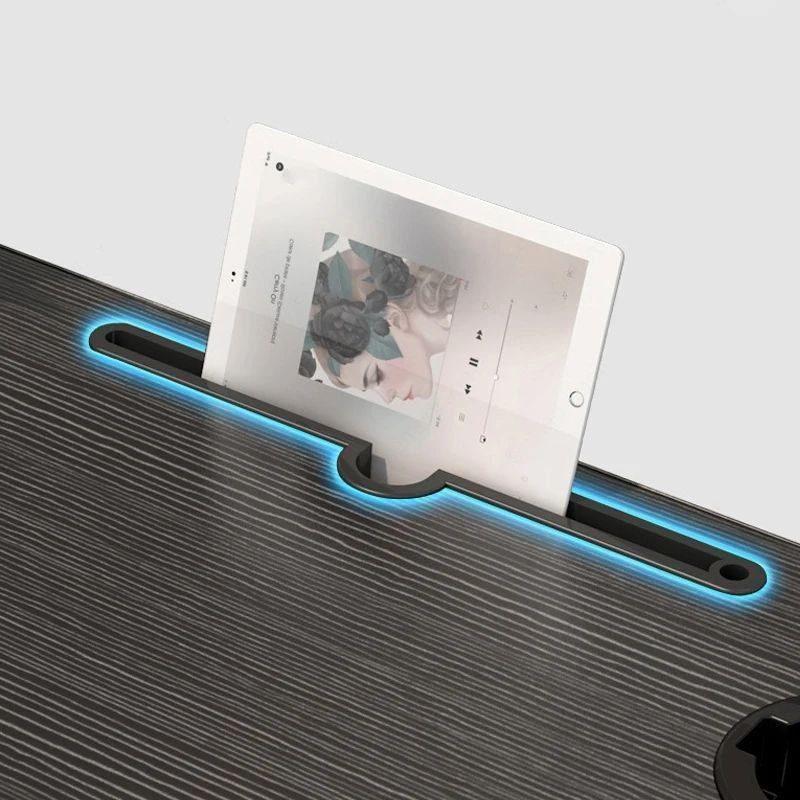 Table pliante pour lit avec support tablette et porte-gobelet image 5