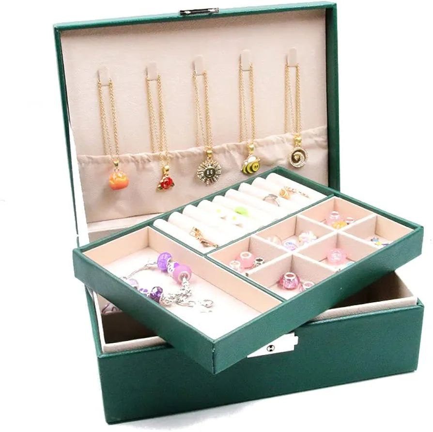 Boîte à Bijoux Élégante avec Compartiments image 2