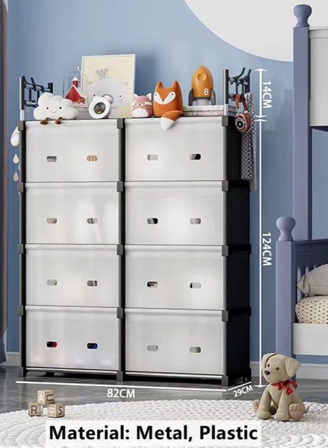 Armoire de Rangement Modulaire avec Crochets image 2