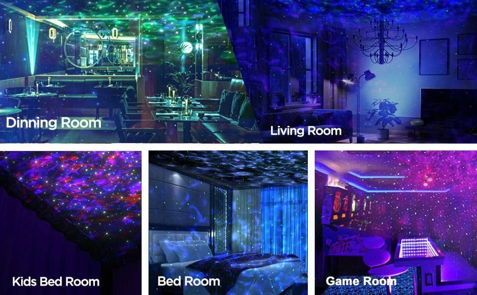 Projecteur Galaxy LED avec Musique image 6