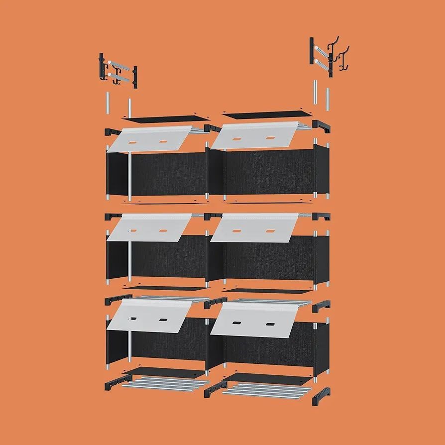 Armoire de Rangement Modulaire avec Crochets image 5