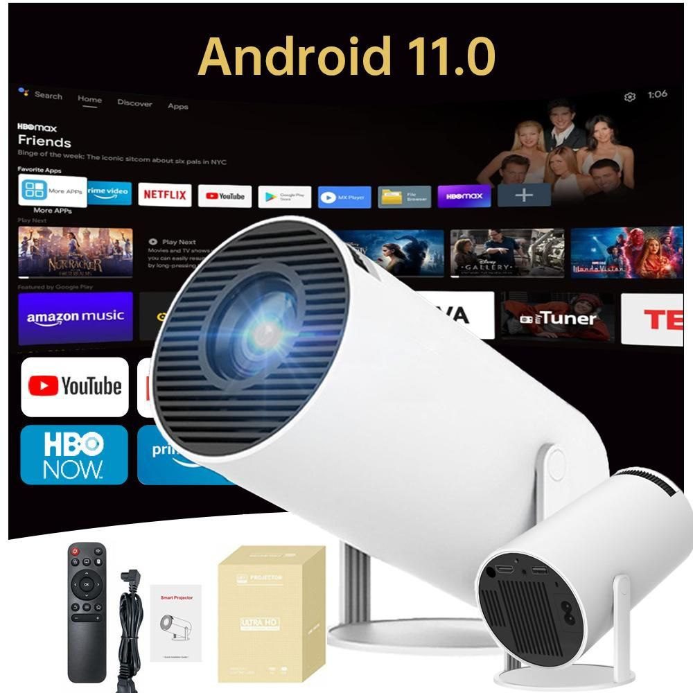 Mini Projecteur Smart HY300 Pro Max – Android 11 & WiFi 6 🎥 image 2