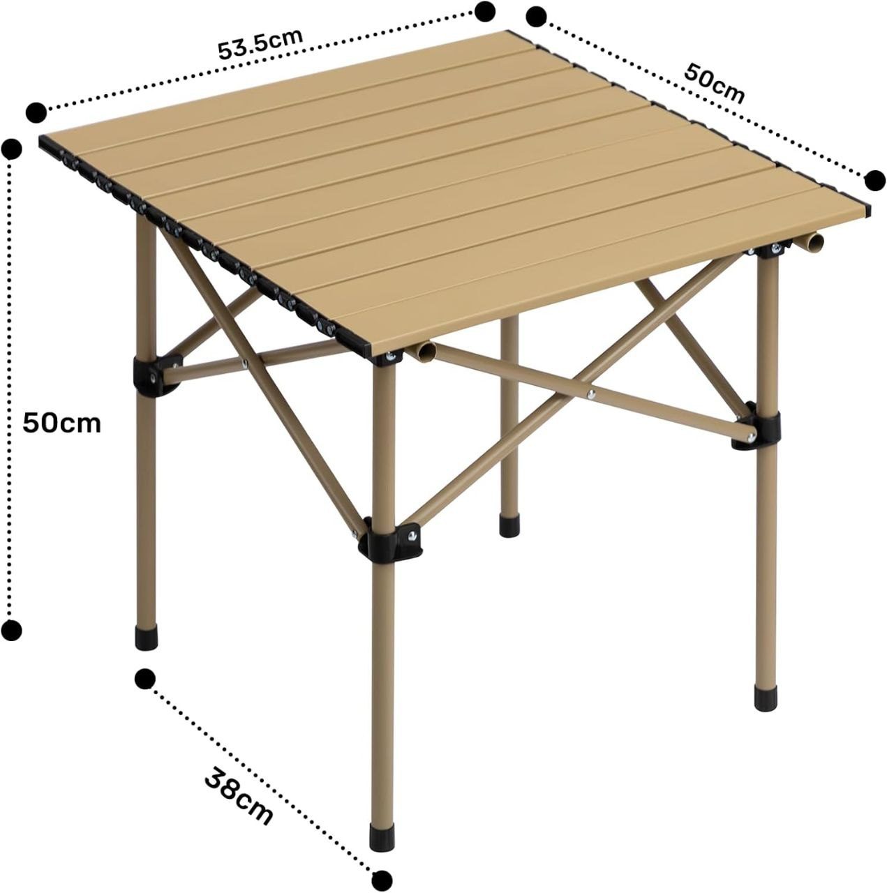 Table Pliante Portable en Aluminium pour Camping صورة 5