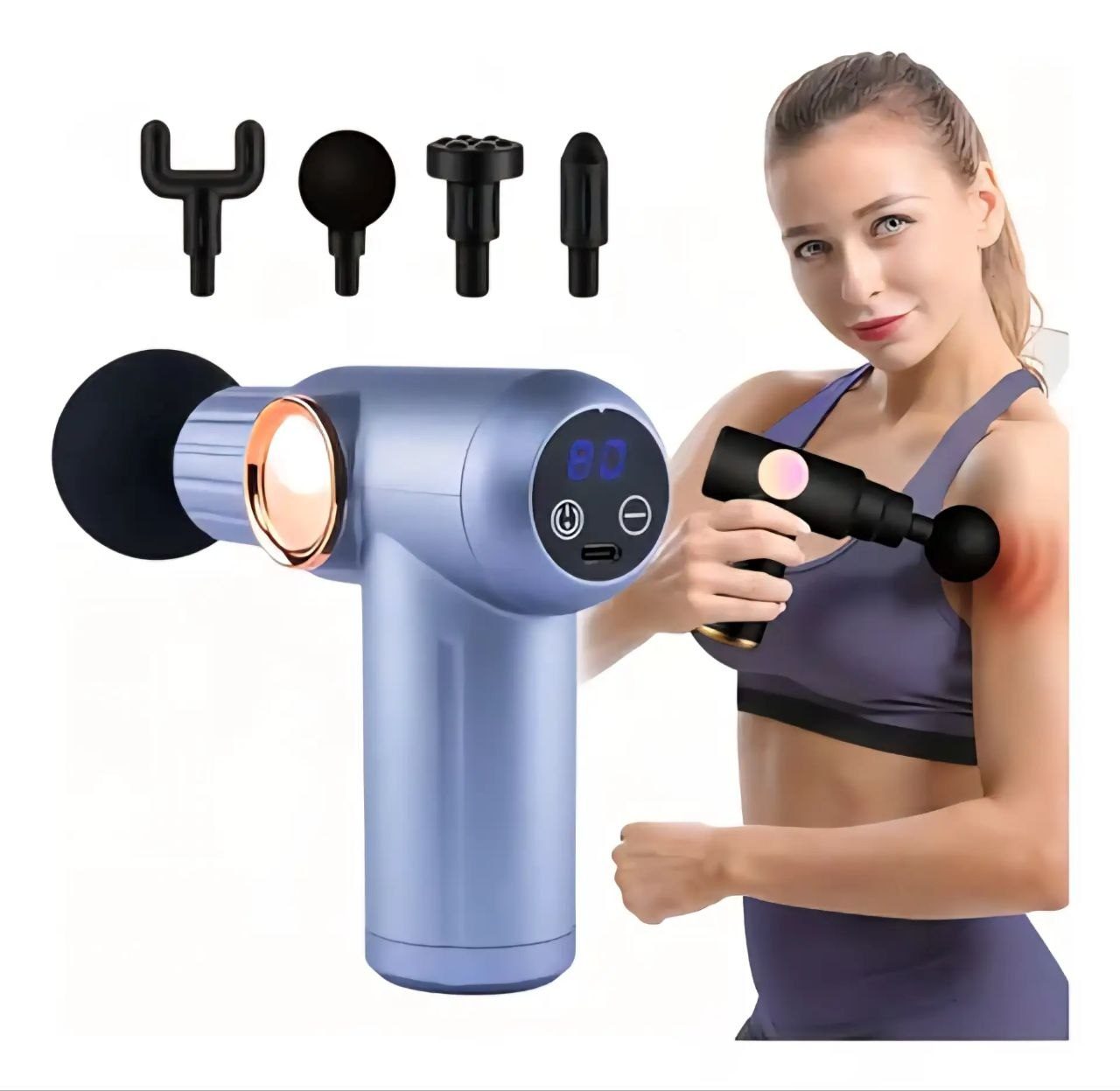 Pistolet de Massage Musculaire Pro – Smart Fascia Gun image 3