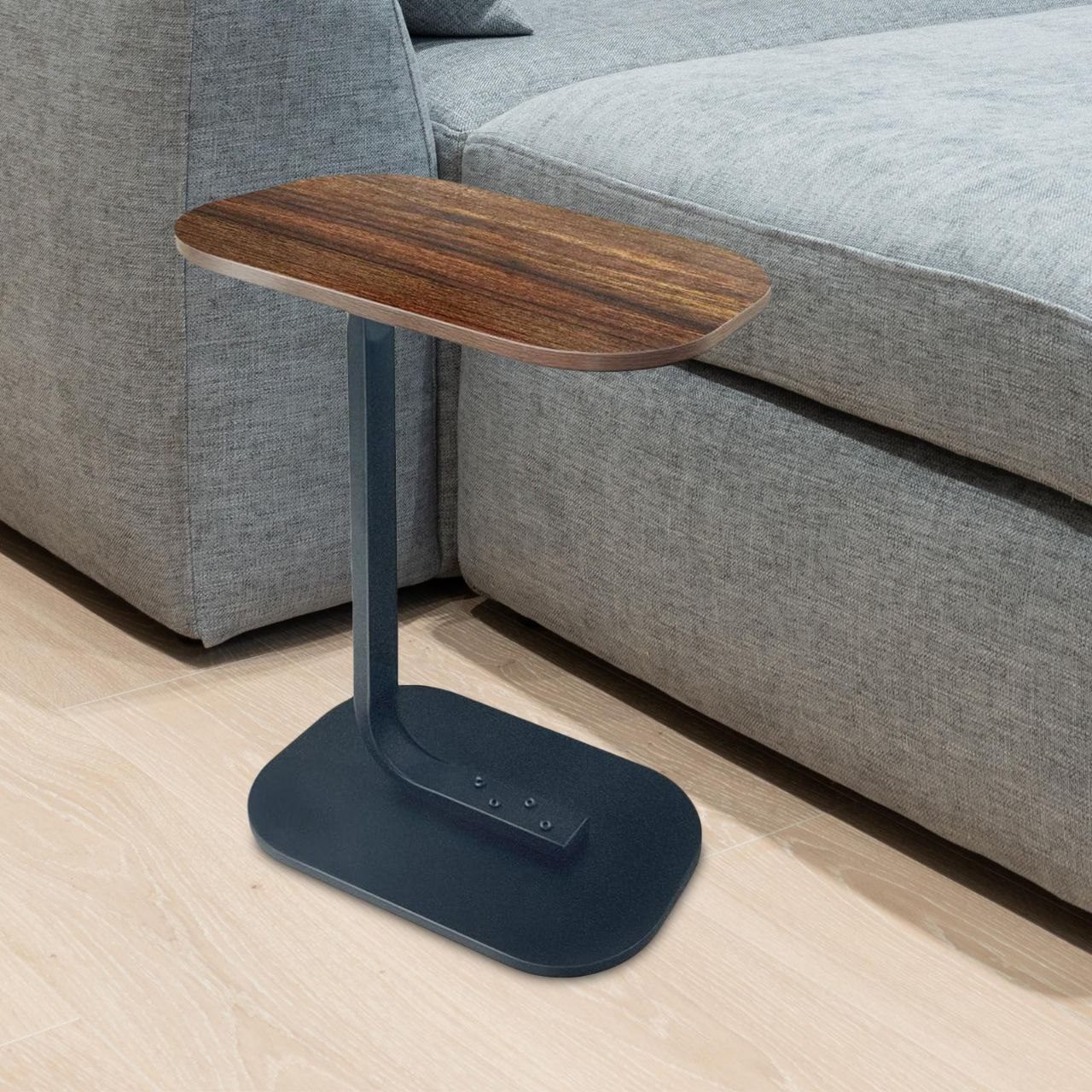 Table d’appoint multifonction en forme C image 9