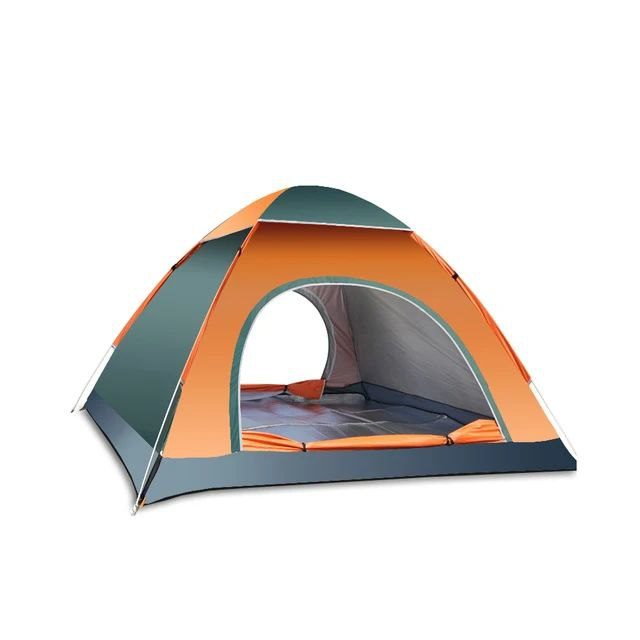Tente de Camping Portable 2-4 Personnes – Imperméable & Coupe-Vent image 3