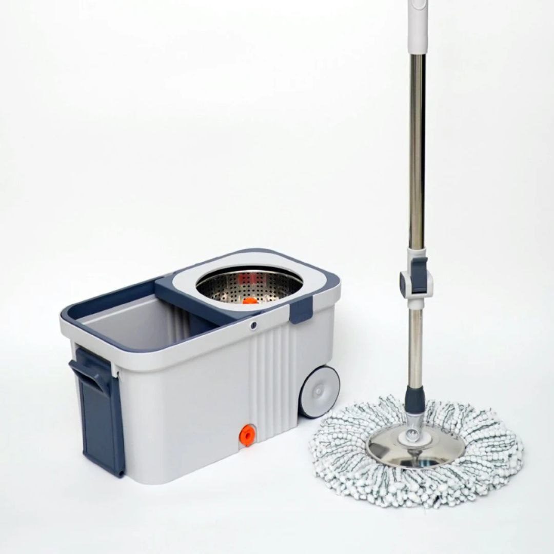 Mop Maestro 360° Spin Mop – Seau Essoreur Rotatif avec Roues image 3