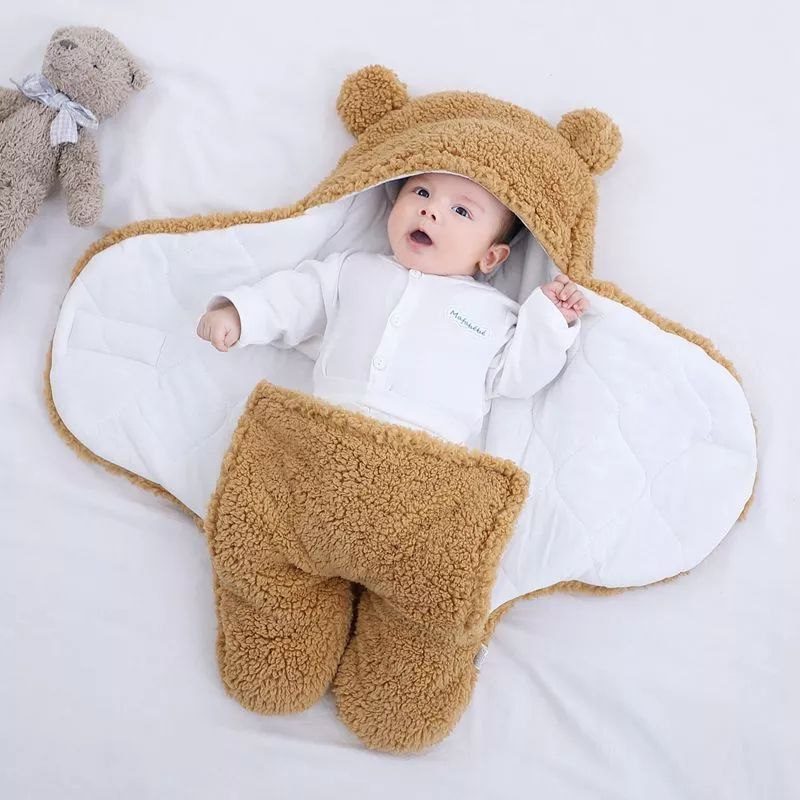 Couverture Bébé avec Capuche صورة 3