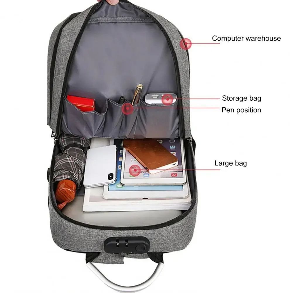 Sac à dos intelligent anti-vol avec USB 🔋🎒 image 8