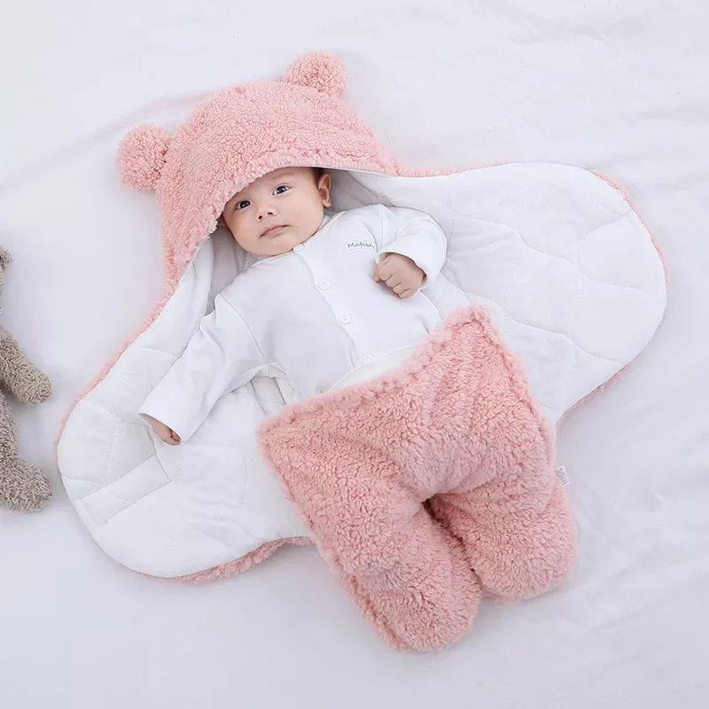 Couverture Bébé avec Capuche صورة 2