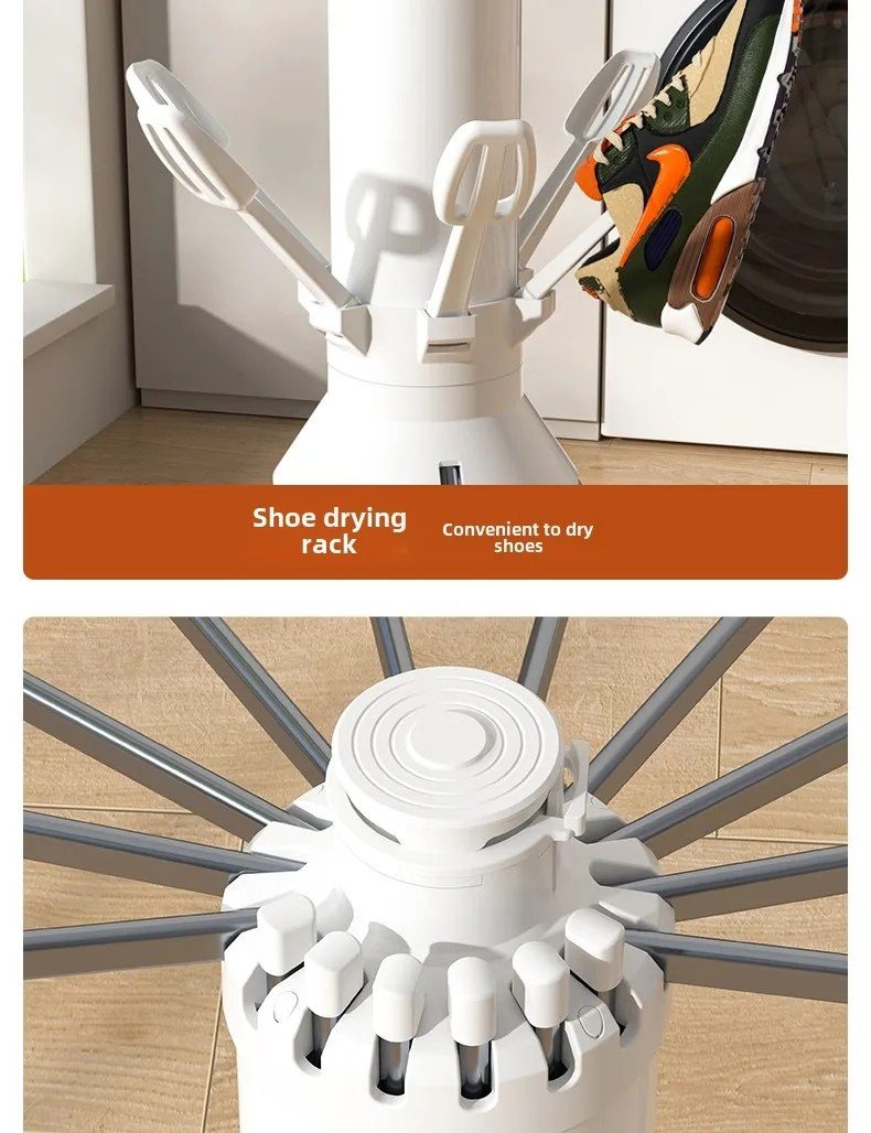 DryFlex Pro – Étendoir Pliable Multifonction 360° image 3