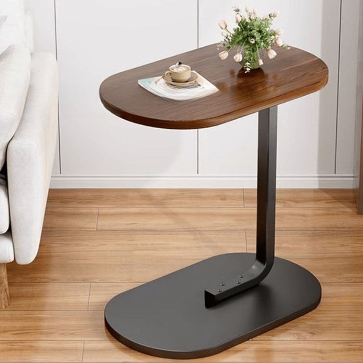 Table d’appoint multifonction en forme C image 2