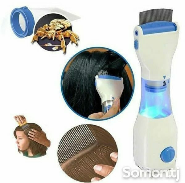 Peigne Électrique Anti-Poux avec Aspiration – V-Comb image 2