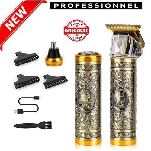 Tondeuse Électrique 3 en 1 Professionnelle Sans Fil صورة 2