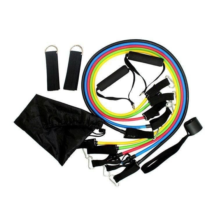 Kit Bandes de Résistance Fitness (11 pièces) – Musculation & Sport à Domicile image 2