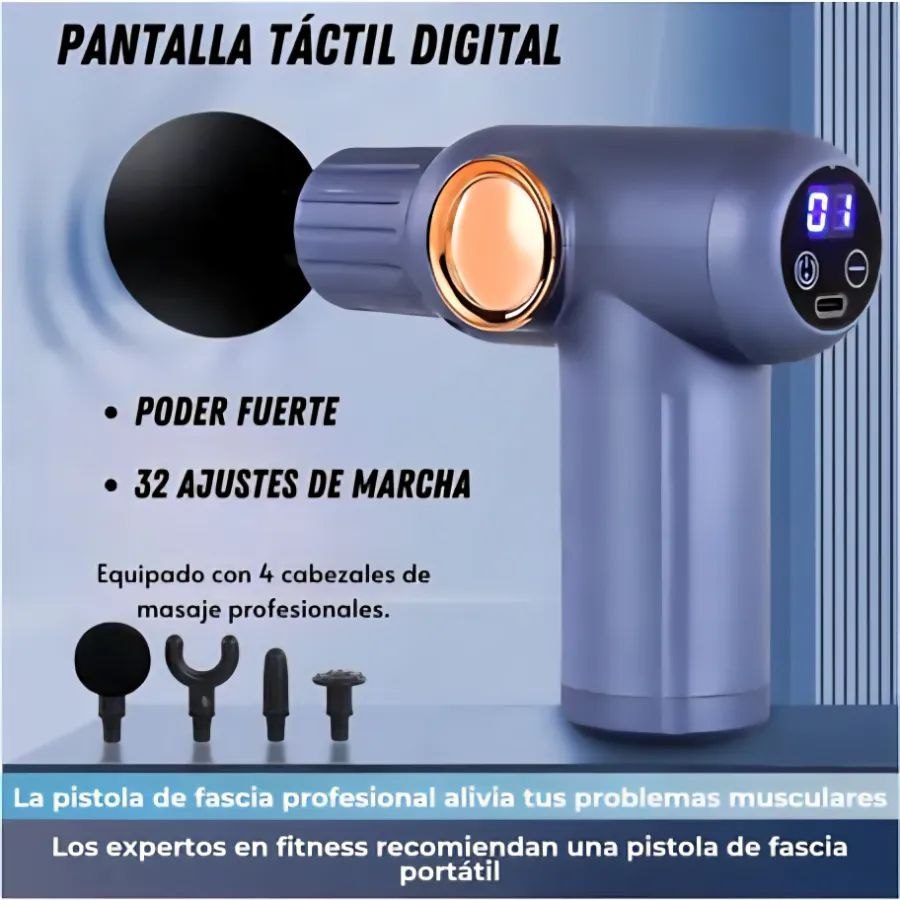 Pistolet de Massage Musculaire Pro – Smart Fascia Gun image 2