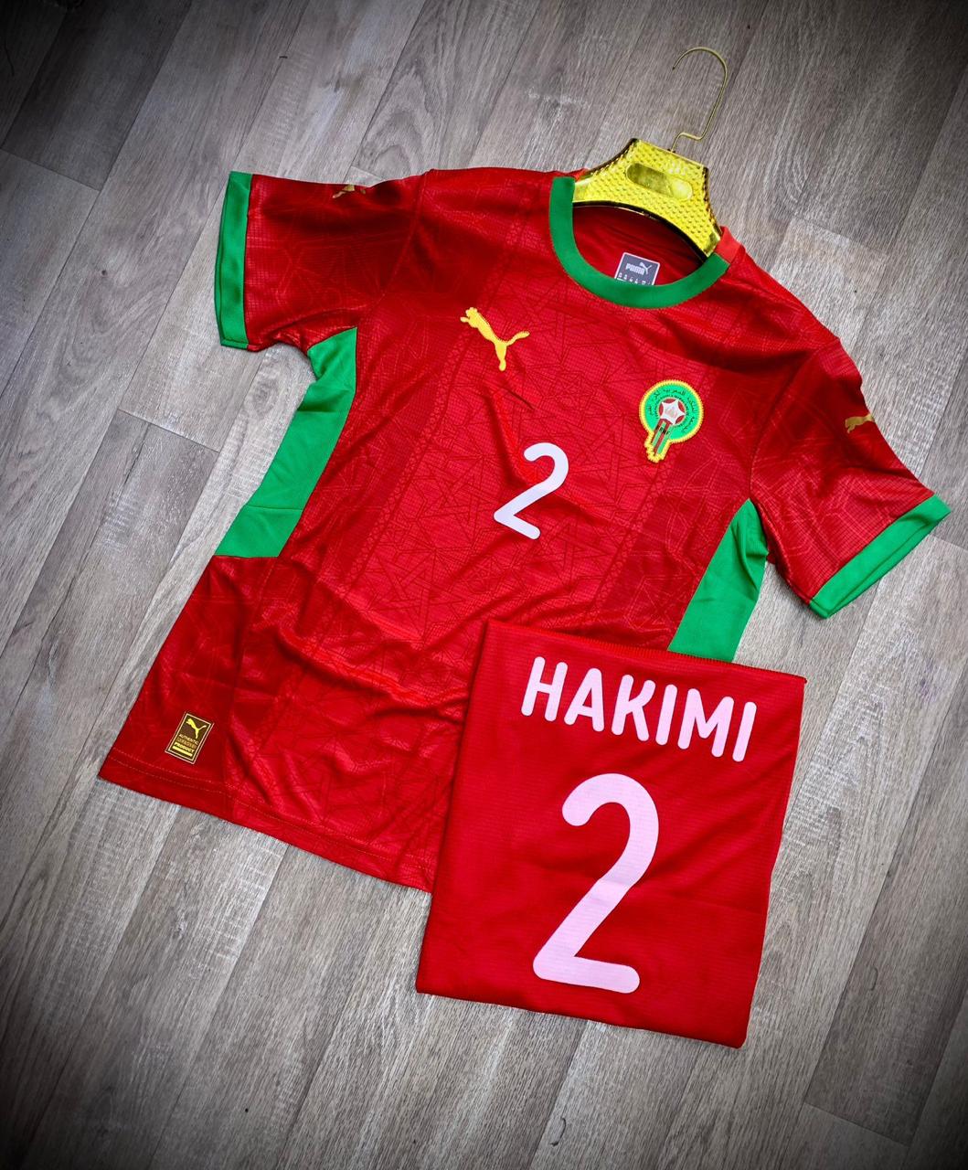 تونيّة المنتخب المغربي – اللون الأحمر صورة 3