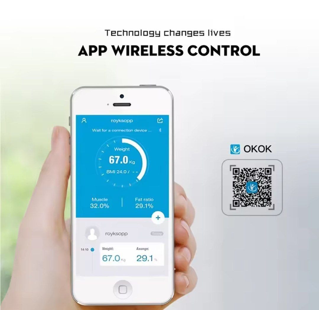 Balance Intelligente Bluetooth (Smart Scale) image 4