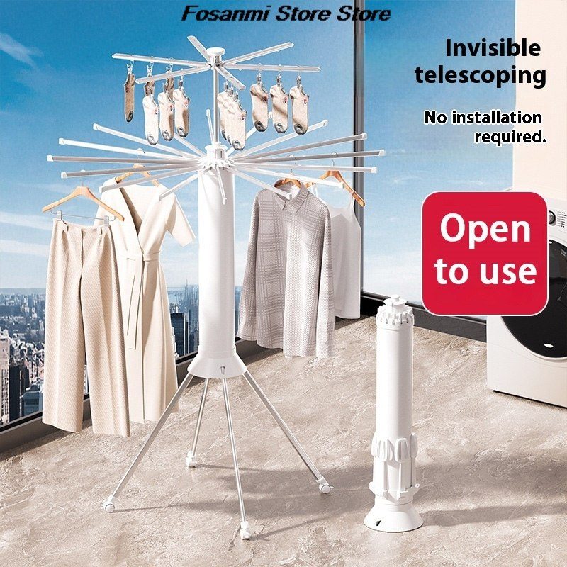DryFlex Pro – Étendoir Pliable Multifonction 360° image 6