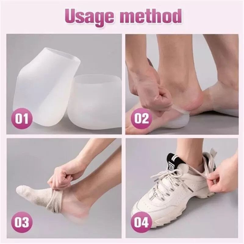 Semelles Invisibles Rehausseur de Taille (Silicone) image 6