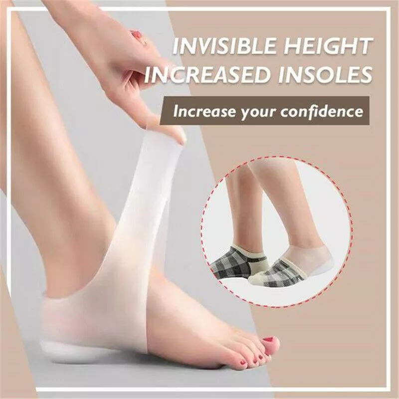 Semelles Invisibles Rehausseur de Taille (Silicone) image 5