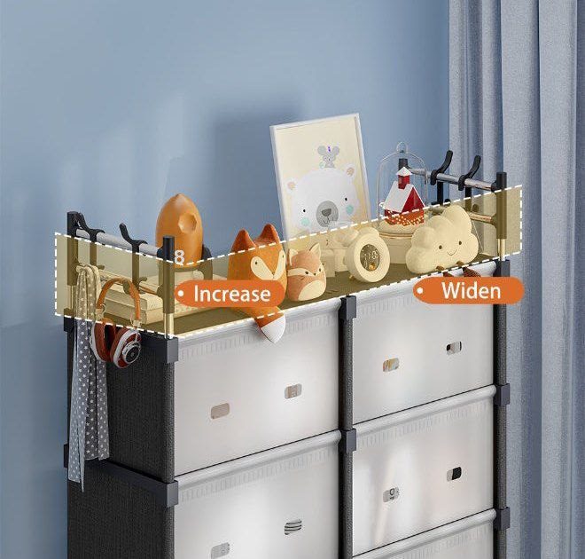 Armoire de Rangement Modulaire avec Crochets image 6