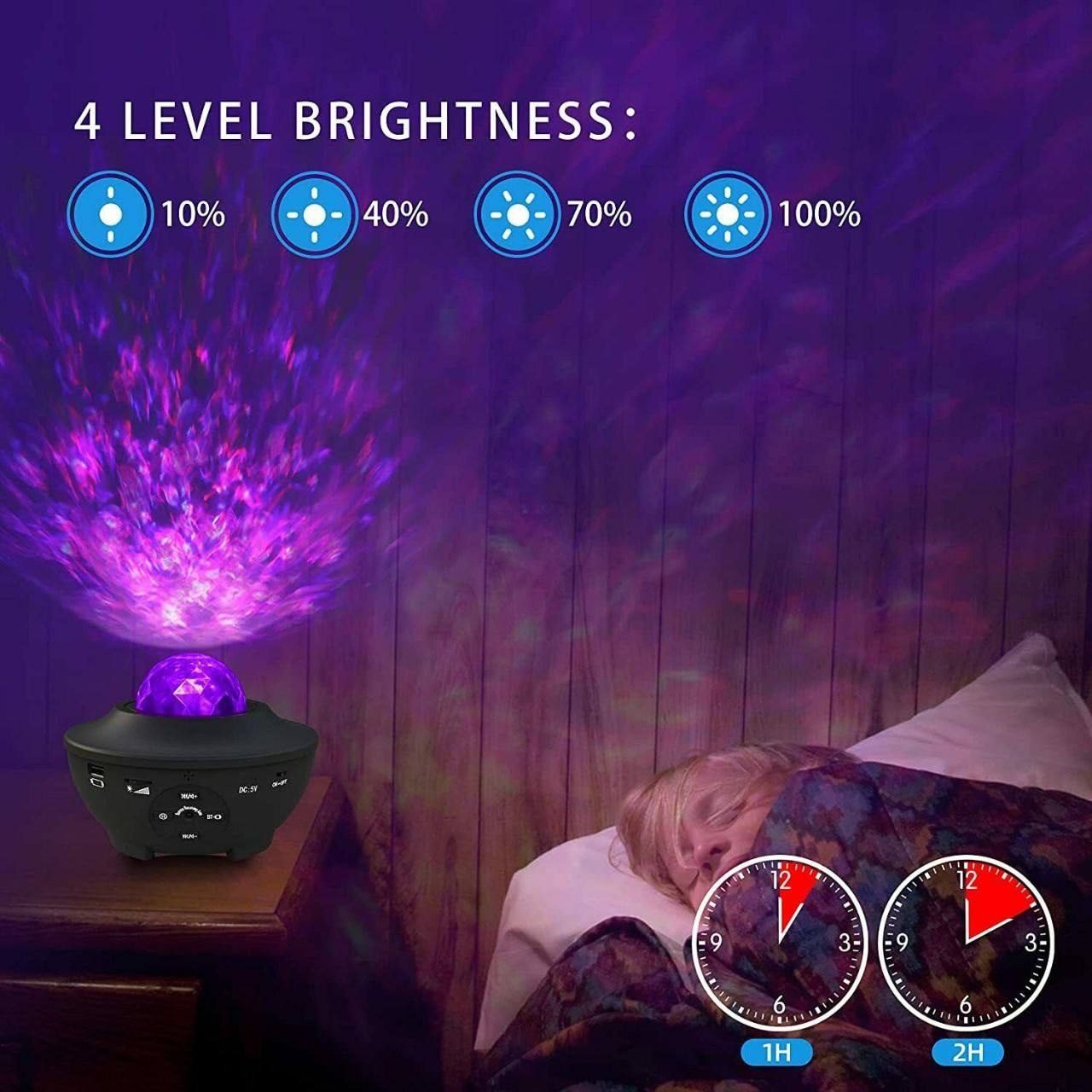 Projecteur Galaxy LED avec Musique image 8