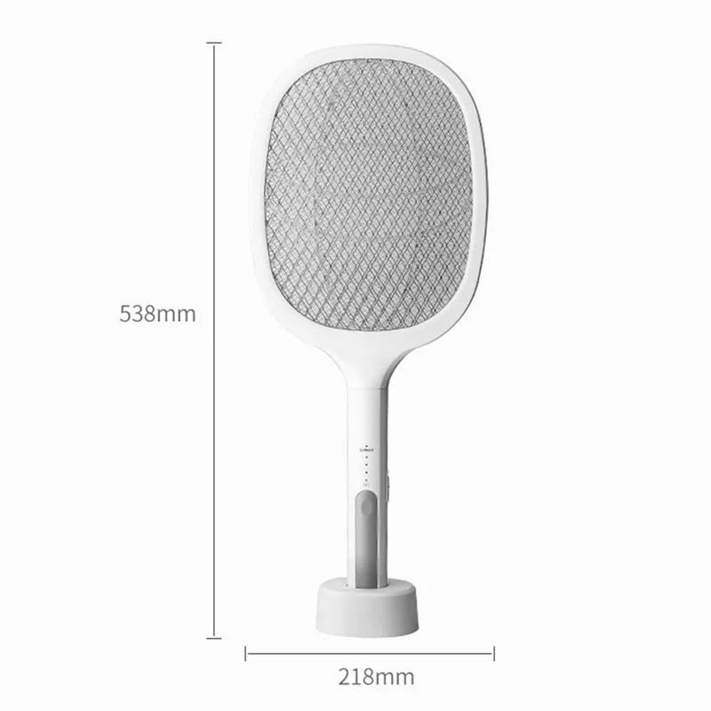 Raquette anti-moustiques électrique rechargeable avec lampe LED UV image 7