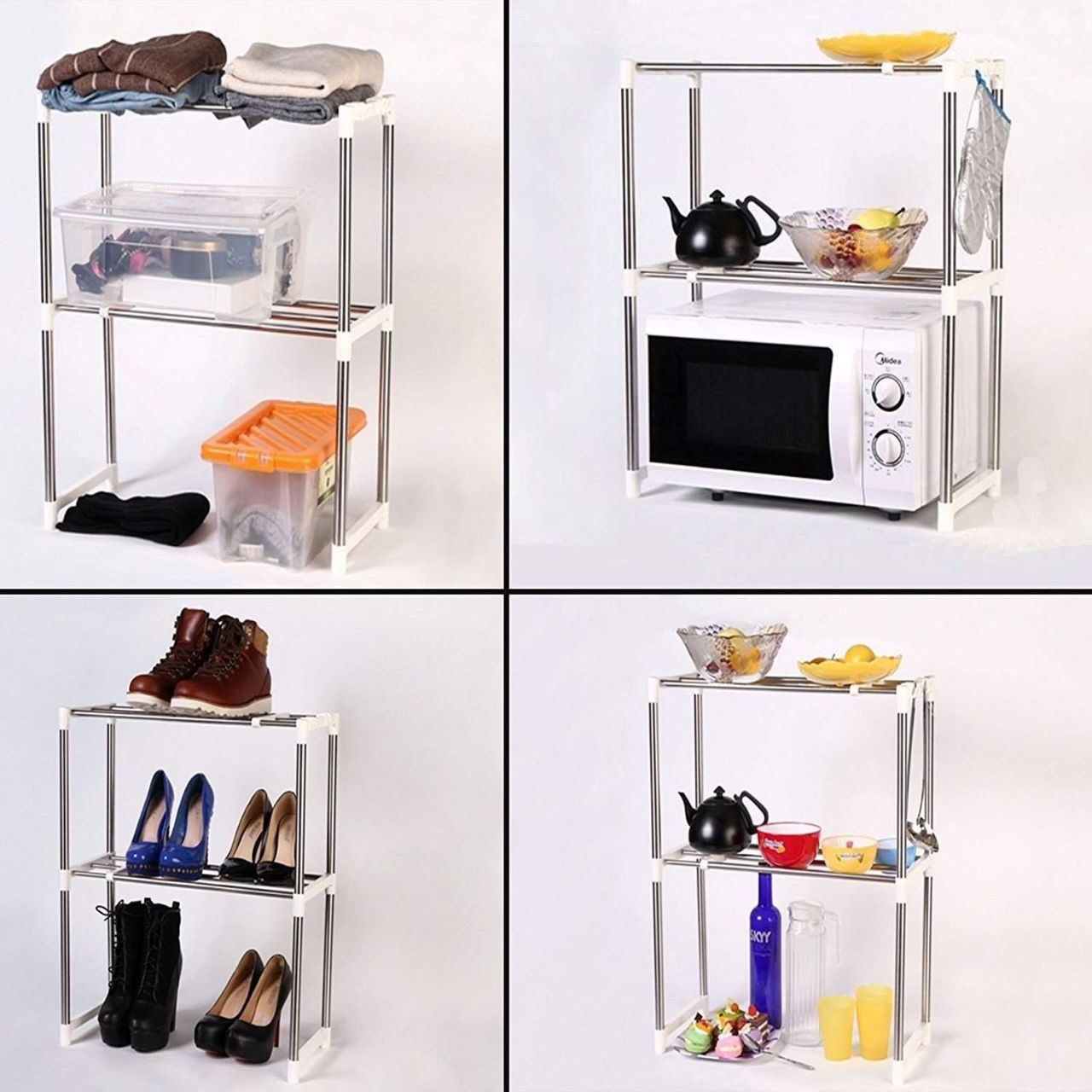 Étagère Organisatrice Multifonction pour Cuisine / Salle de bain image 6