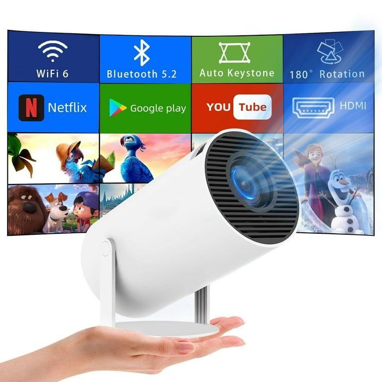 Mini Projecteur Smart HY300 Pro Max – Android 11 & WiFi 6 🎥 image 3