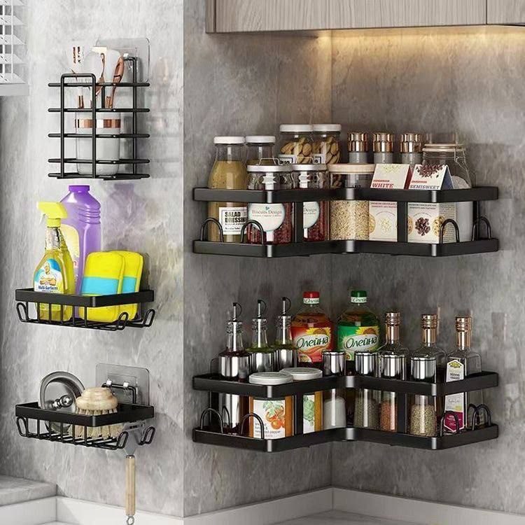 Étagère d’Angle Salle de Bain 5 Pièces – Corner Shower Caddy image 4