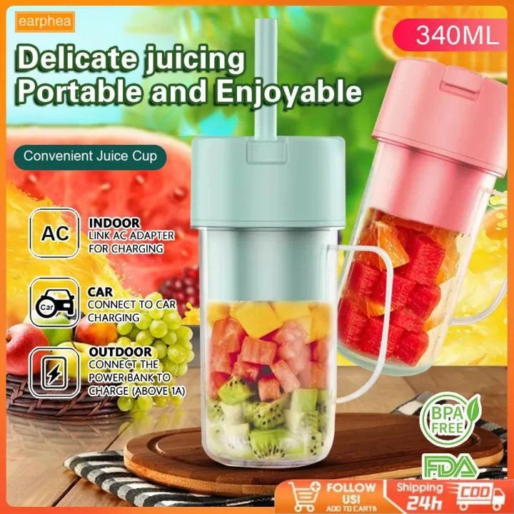 Mini Blender Portable Rechargeable – Juicer Cup 2 en 1 image 3