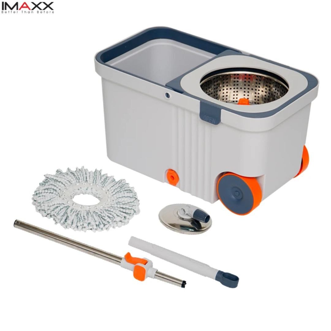 Mop Maestro 360° Spin Mop – Seau Essoreur Rotatif avec Roues image 7