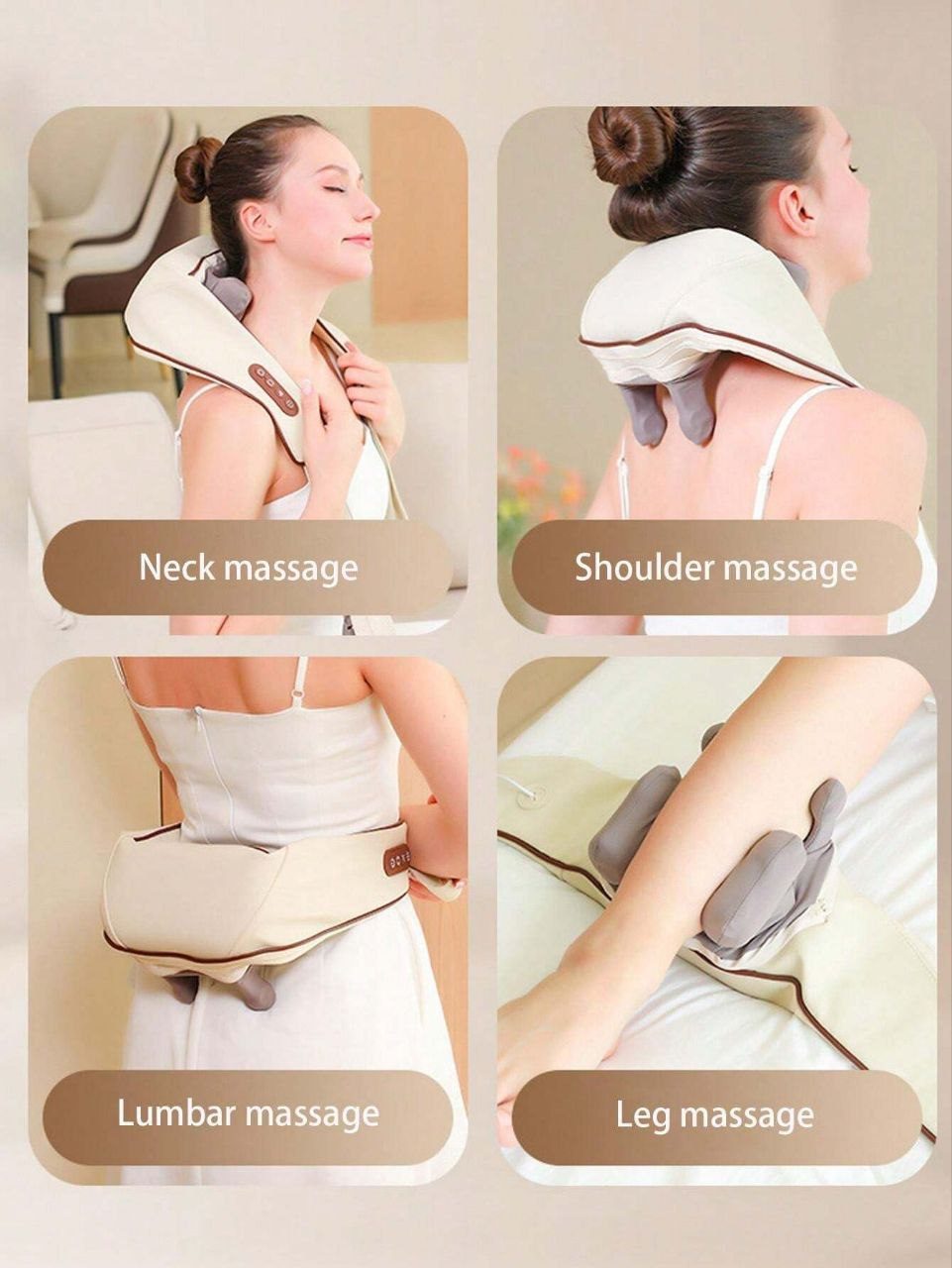 RelaxPro – Masseur Électrique Cervical & Corps 4D صورة 3