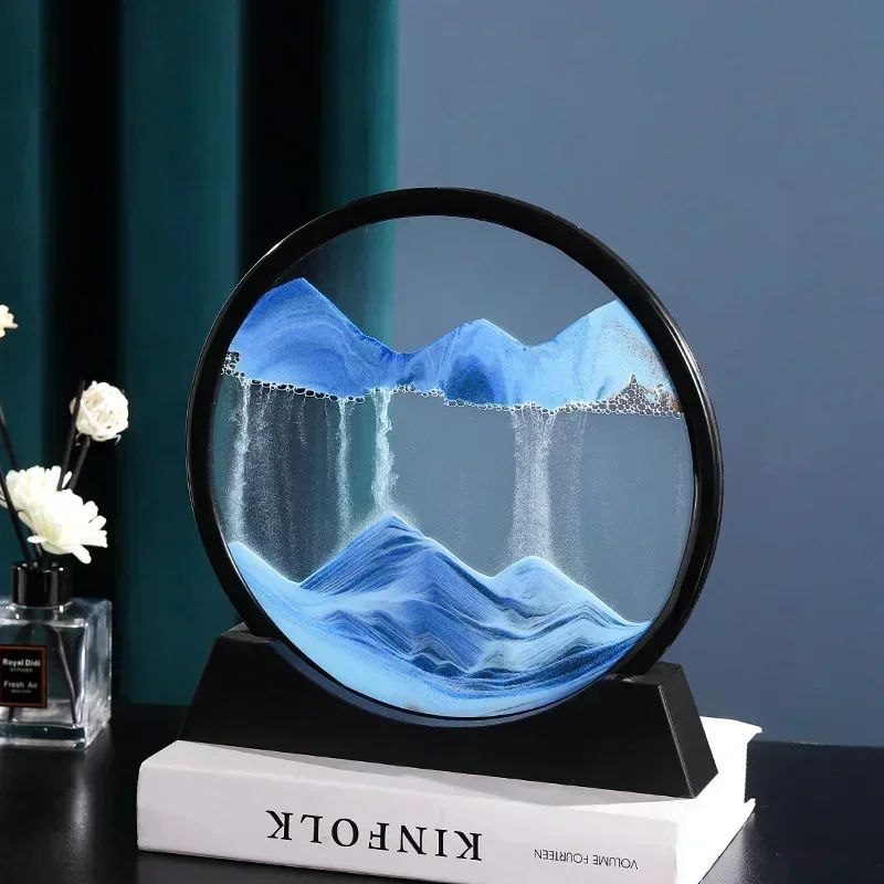 Tableau Sablier 3D Relaxant (Sand Art Décoratif) image 5