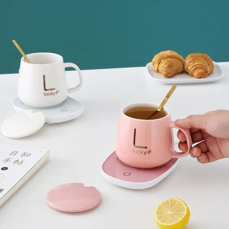 Tasse Chauffante Électrique “Lucky” avec Support Chauffant image 6