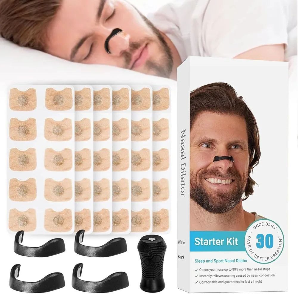 Kit Anti-Ronflement Nasal – Respiration Facile & Sommeil Profond 😴 صورة 3